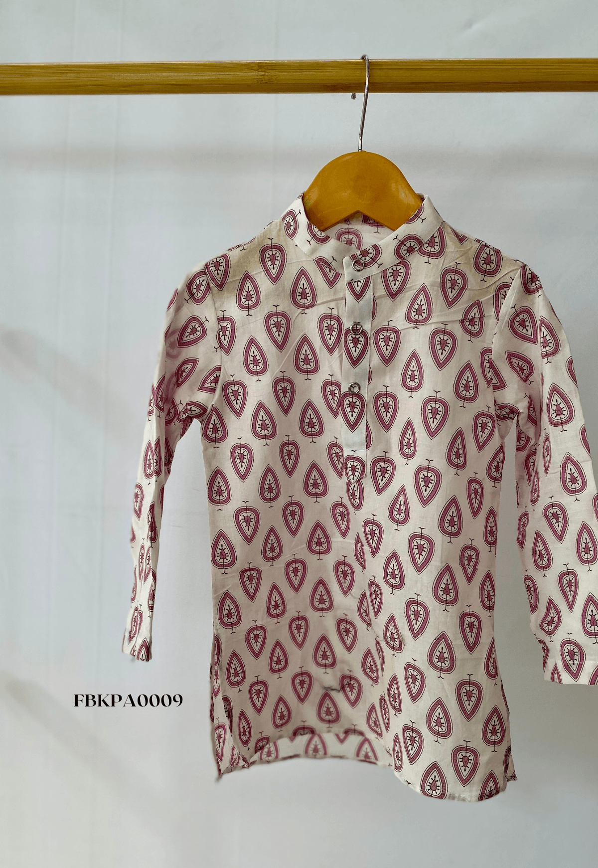 Pure Cotton Printed Kurta Pajama Set KPA009 - Funny Bones Clothings