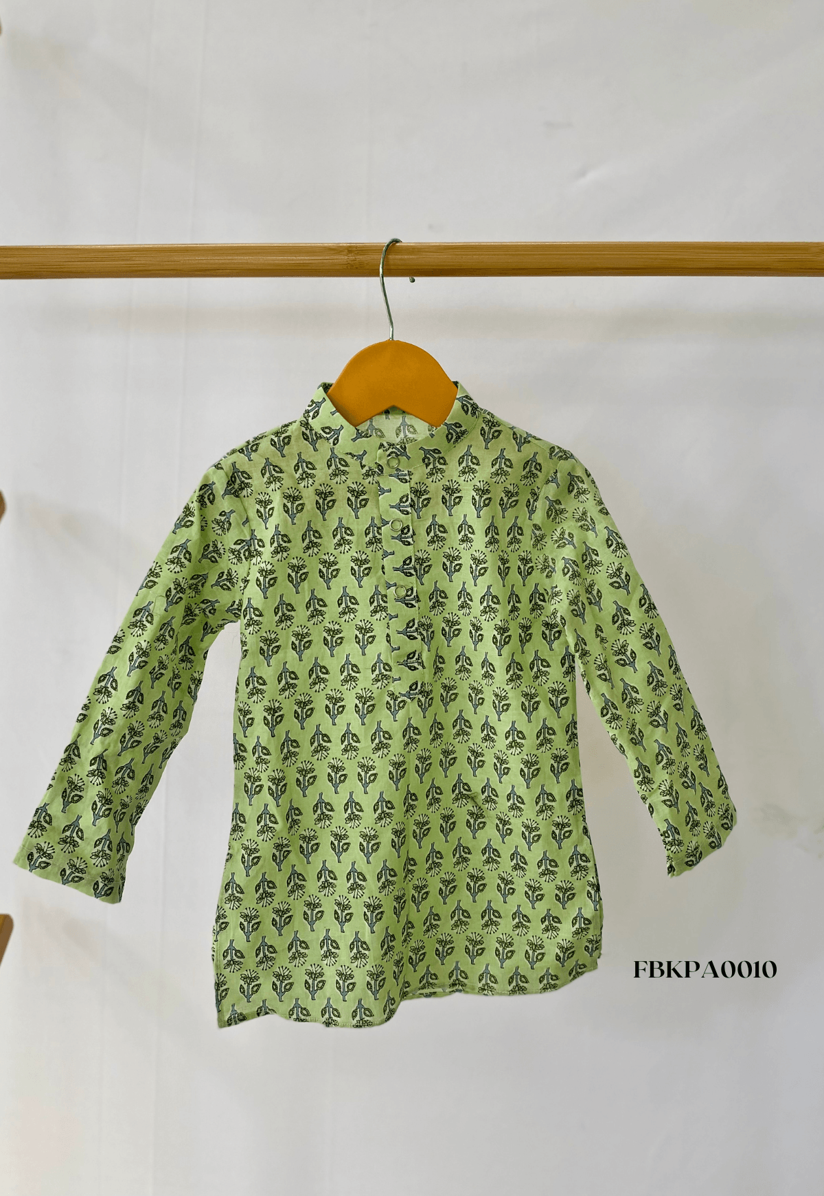 Pure Cotton Printed Kurta Pajama Set KPA010 - Funny Bones Clothings