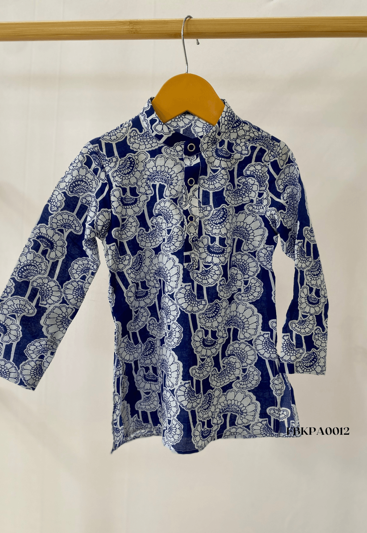 Pure Cotton Printed Kurta Pajama Set KPA012 - Funny Bones Clothings