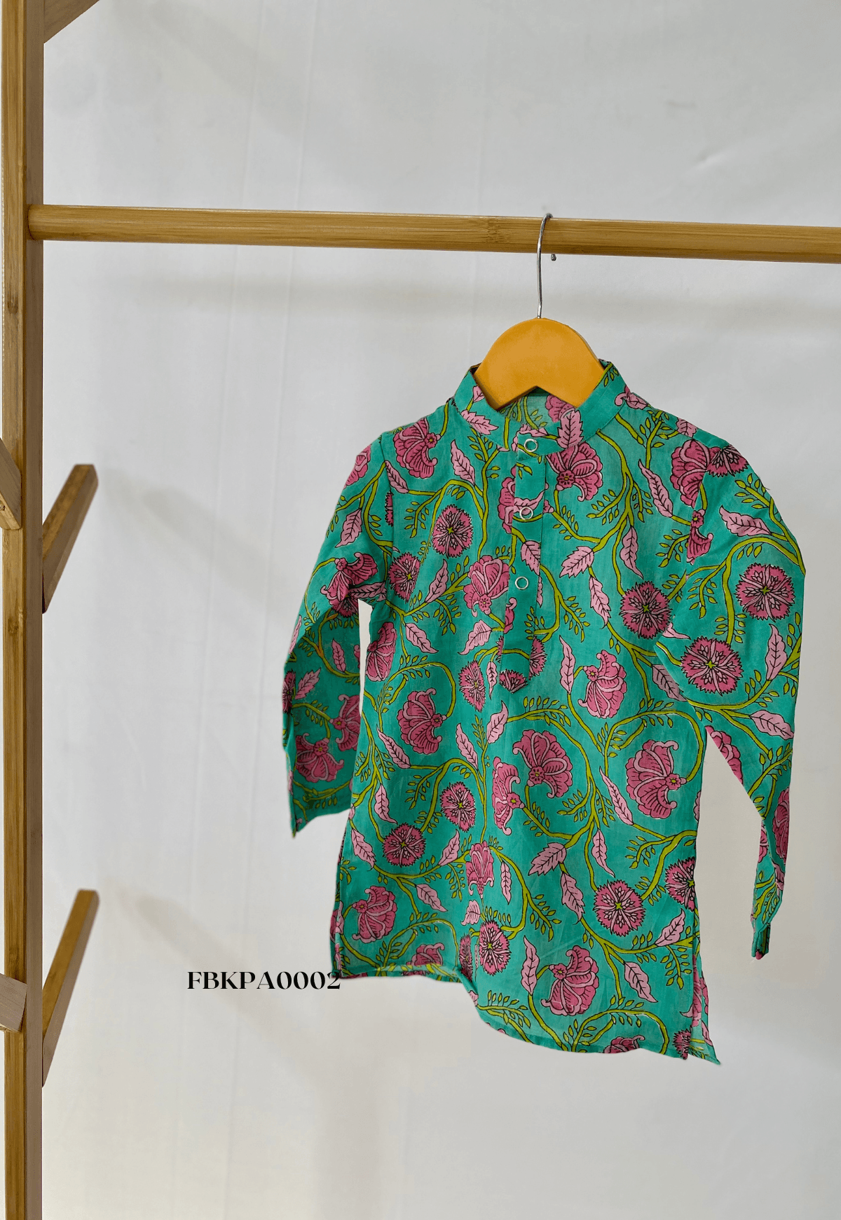 Pure Cotton Printed Kurta Pajama Set KPA002 - Funny Bones Clothings