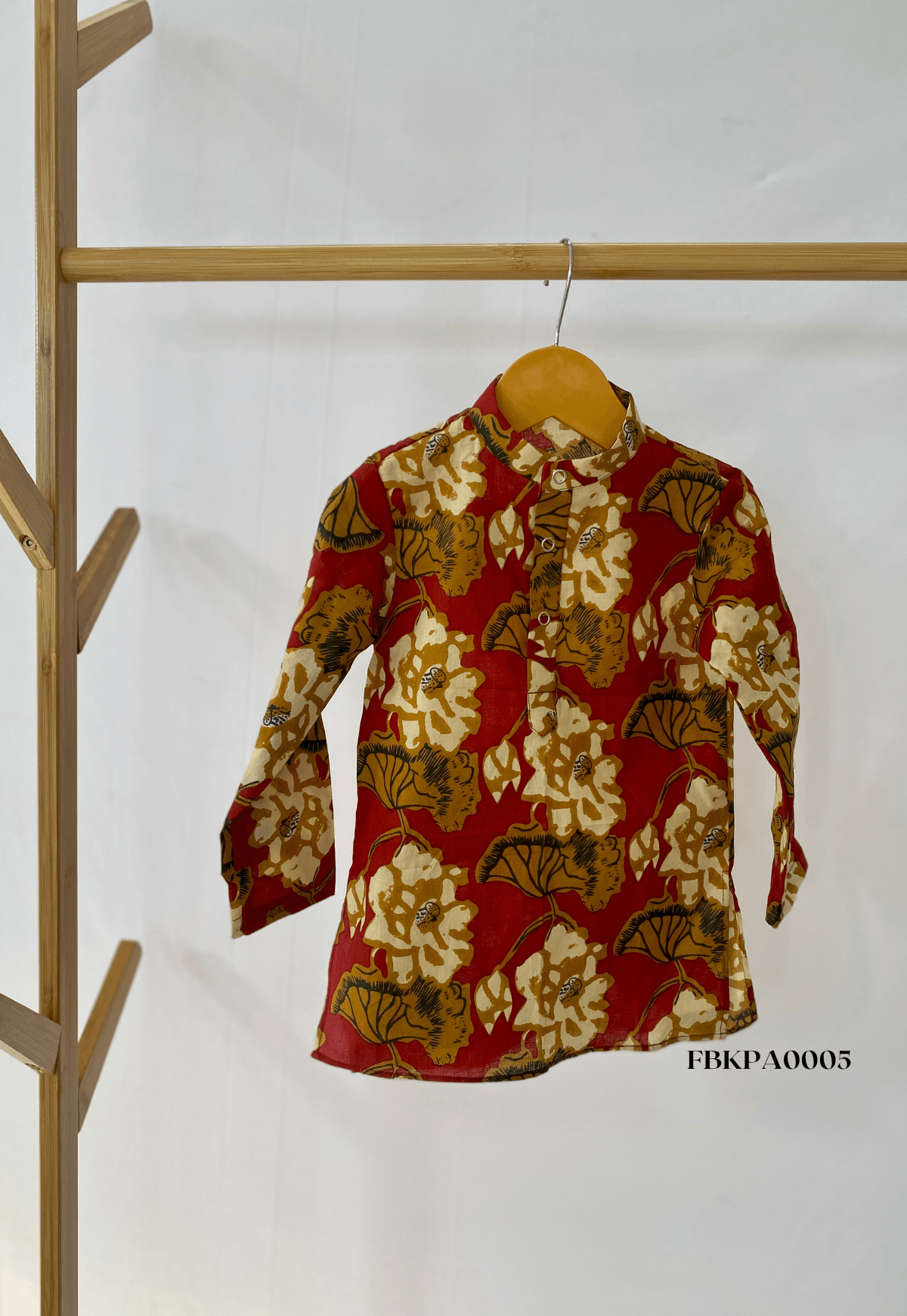 Pure Cotton Printed Kurta Pajama Set KPA005 - Funny Bones Clothings