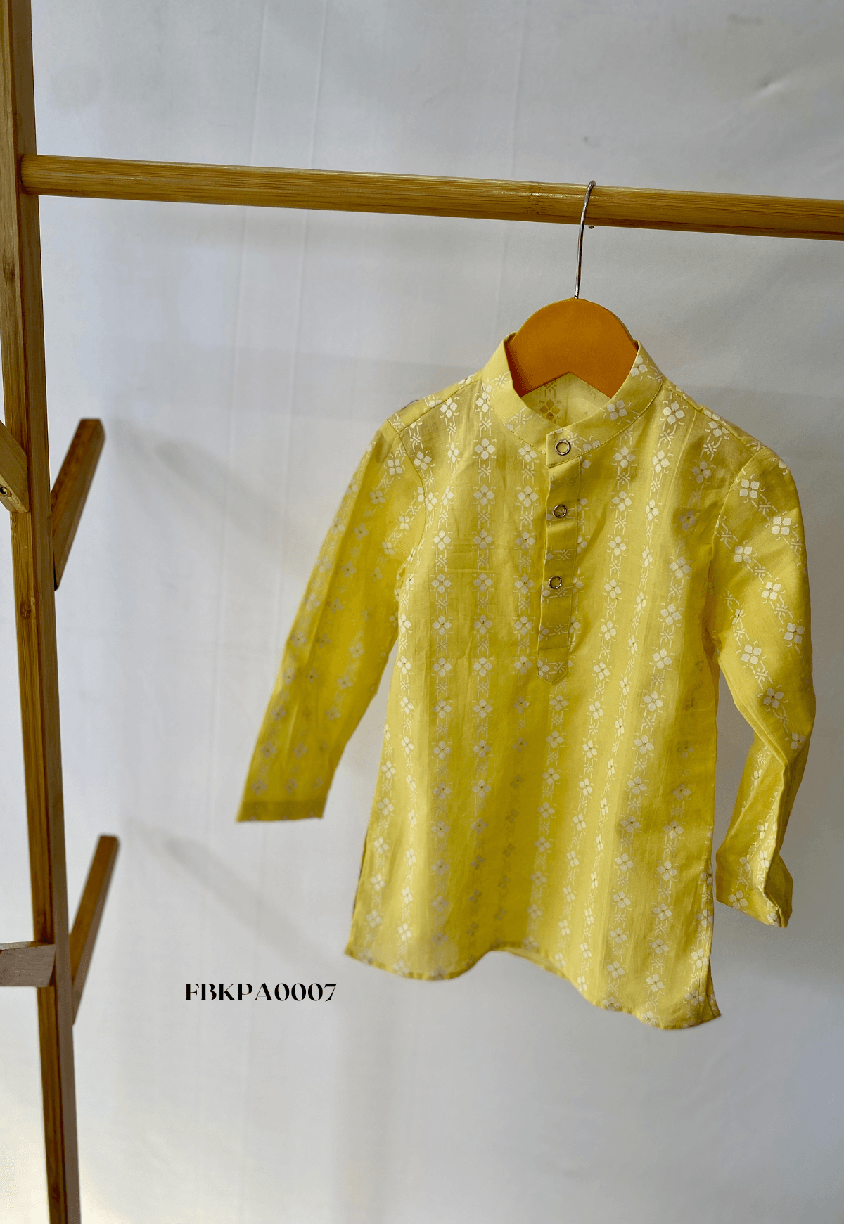 Pure Cotton Printed Kurta Pajama Set KPA007 - Funny Bones Clothings