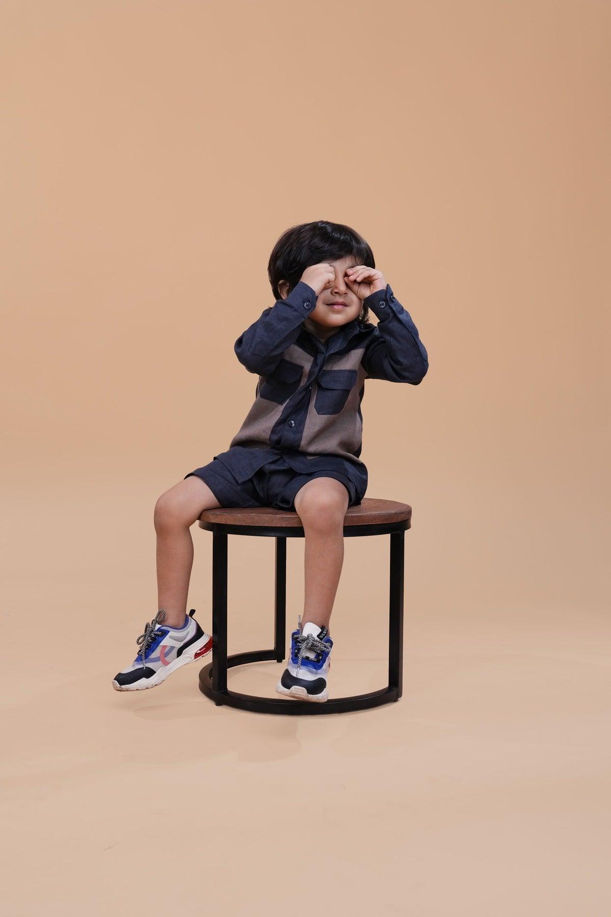 Designer Pure Linen Premium Co-ords - Funny Bones Clothings