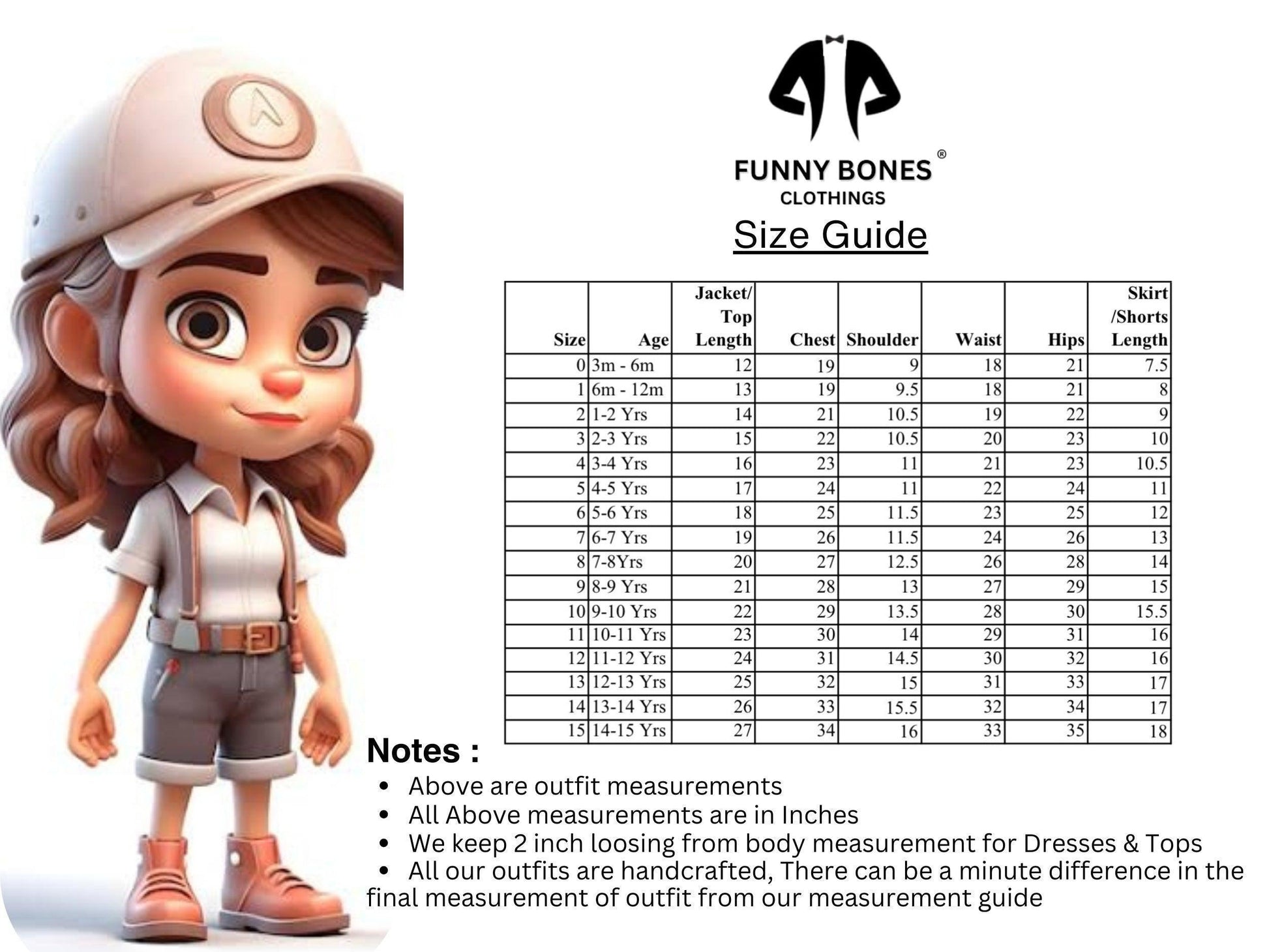 Waist Coat with Skirt Styled Shorts - Black Colour, Cotton Linen - Funny Bones Clothings