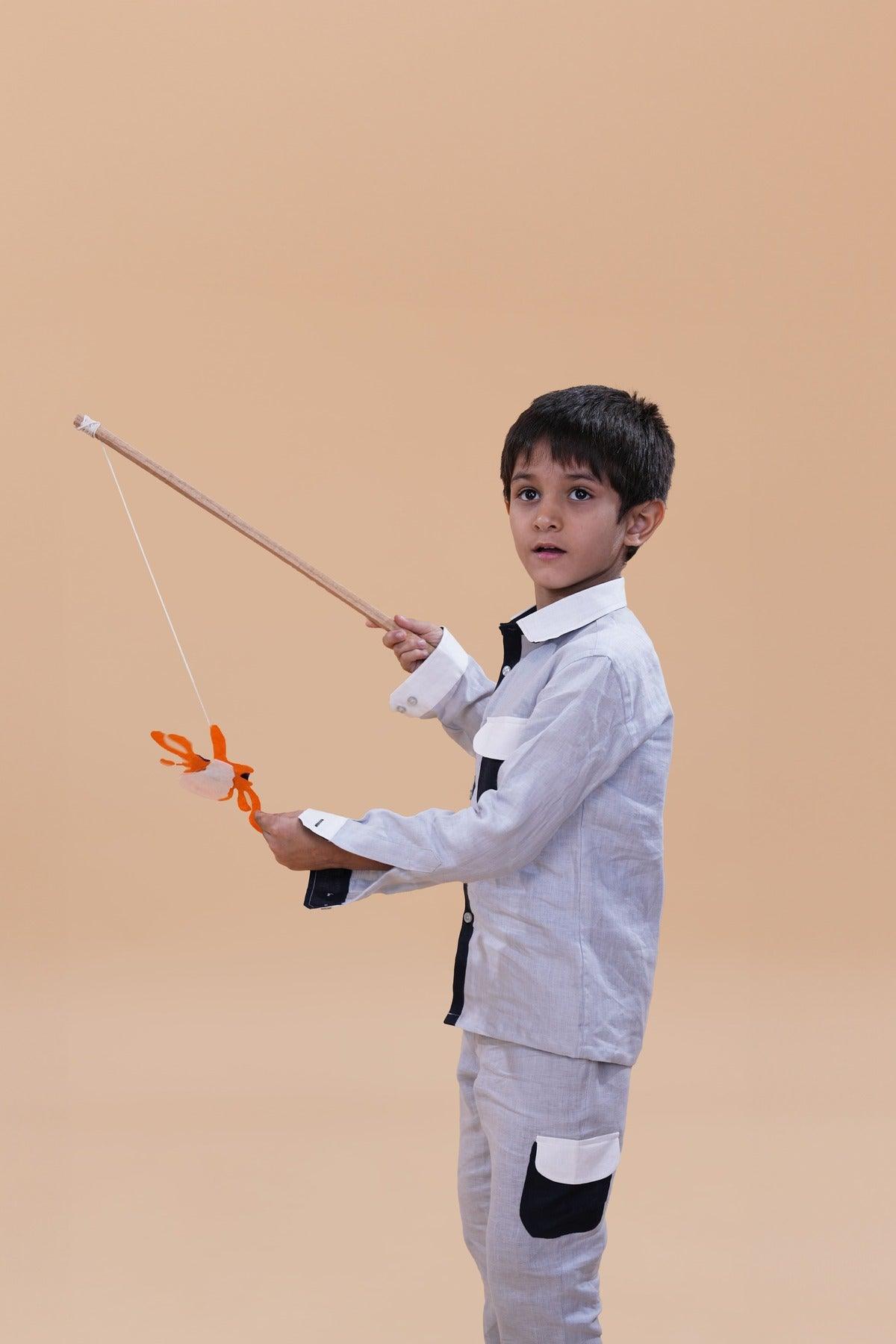 Cargo Pocket Styled Pure Linen Premium Co-ords - Grey - Dark Blue - White - Funny Bones Clothings