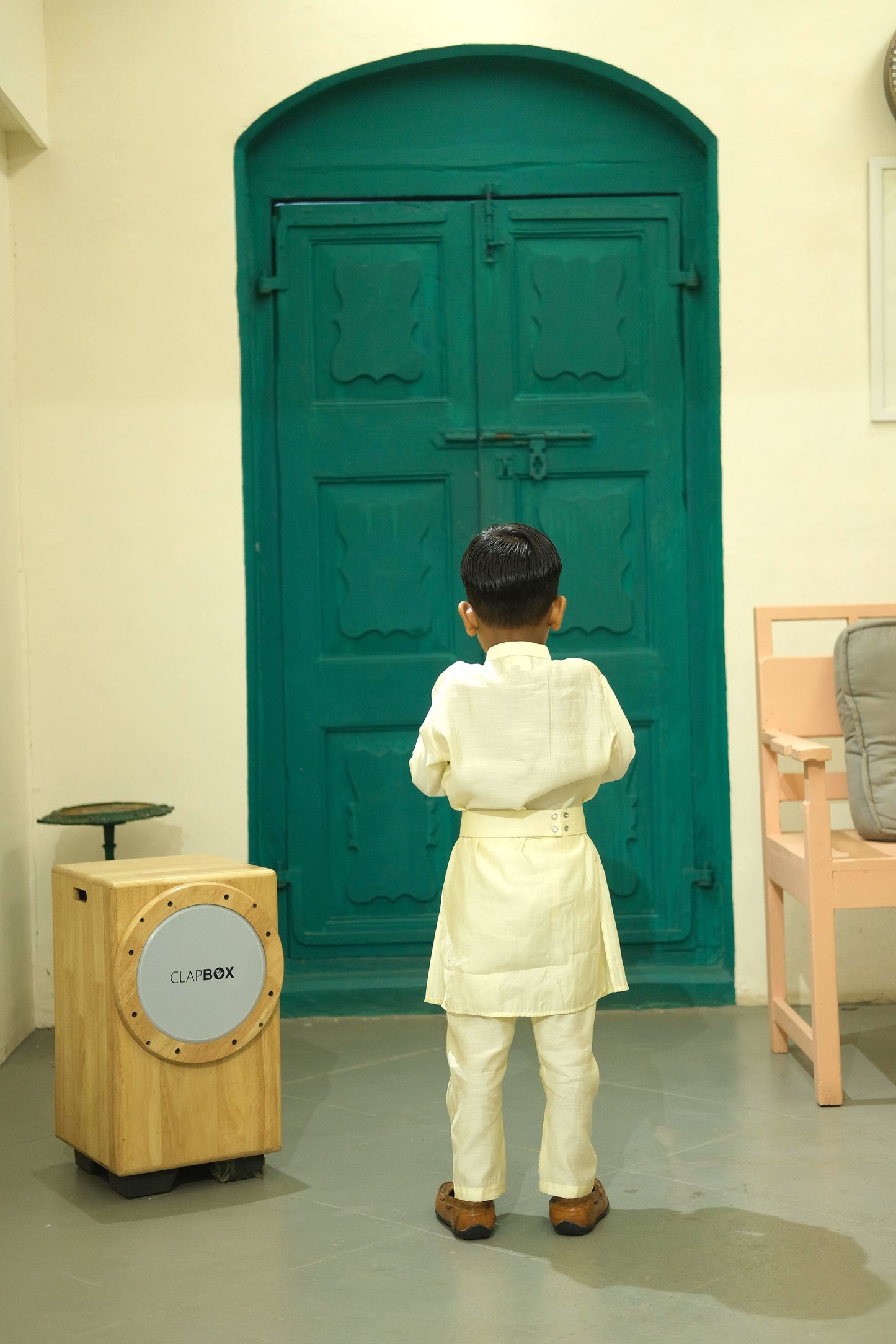 Rajputana Themed Kurta Pajama Set