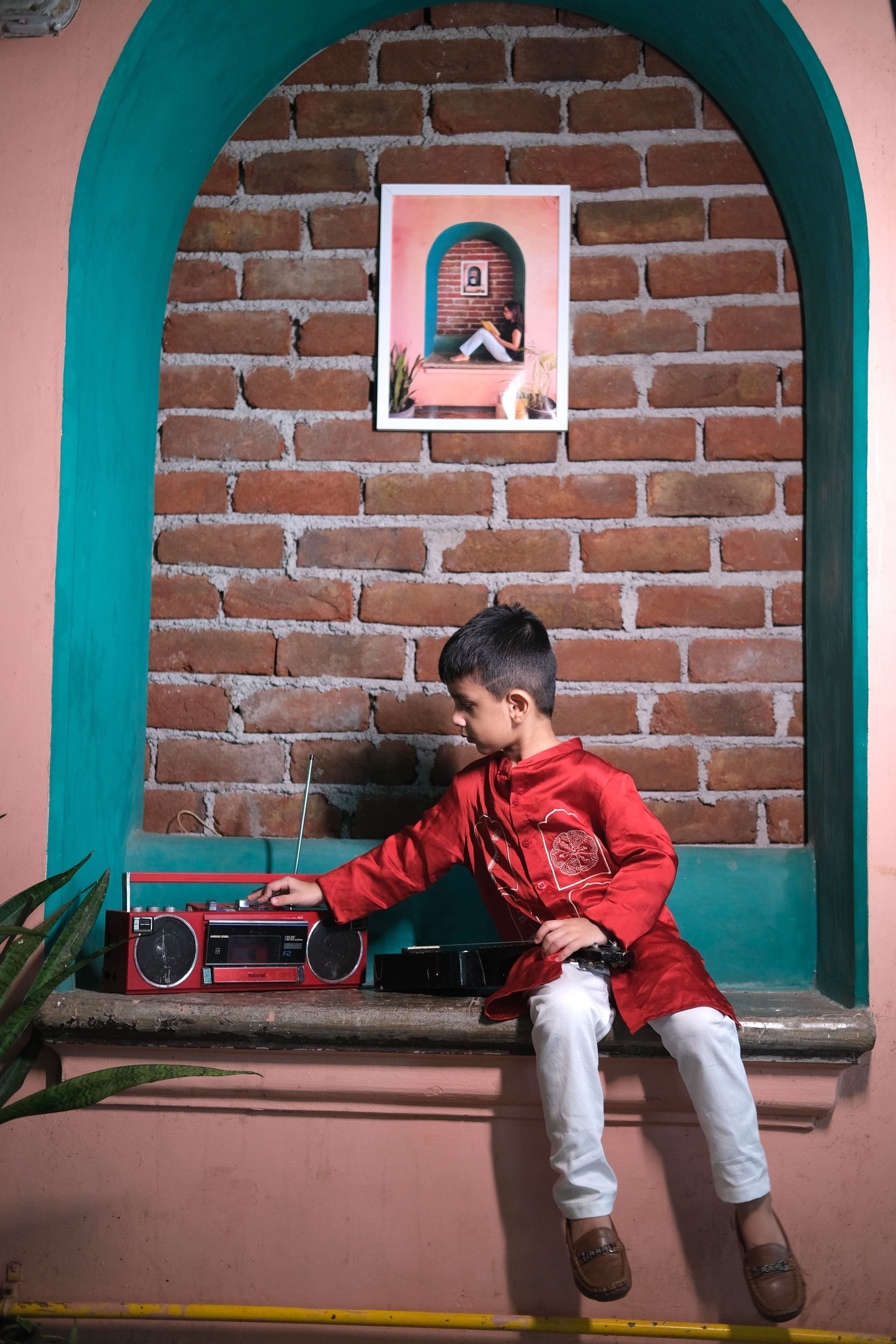 Raag Pure Silk Kurta Pajama Set