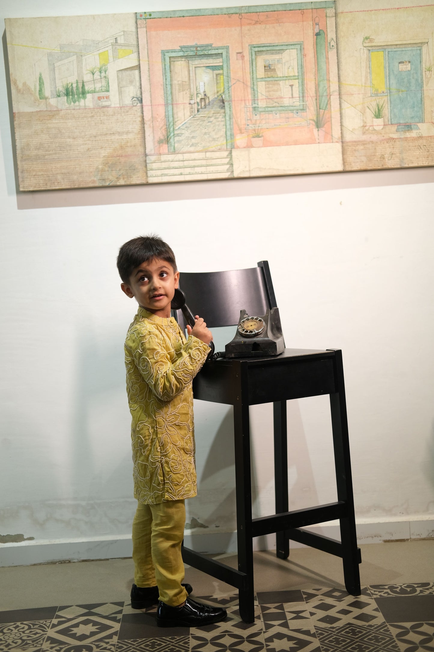 Lumin Weave Pure Cotton Kurta Pajama Set