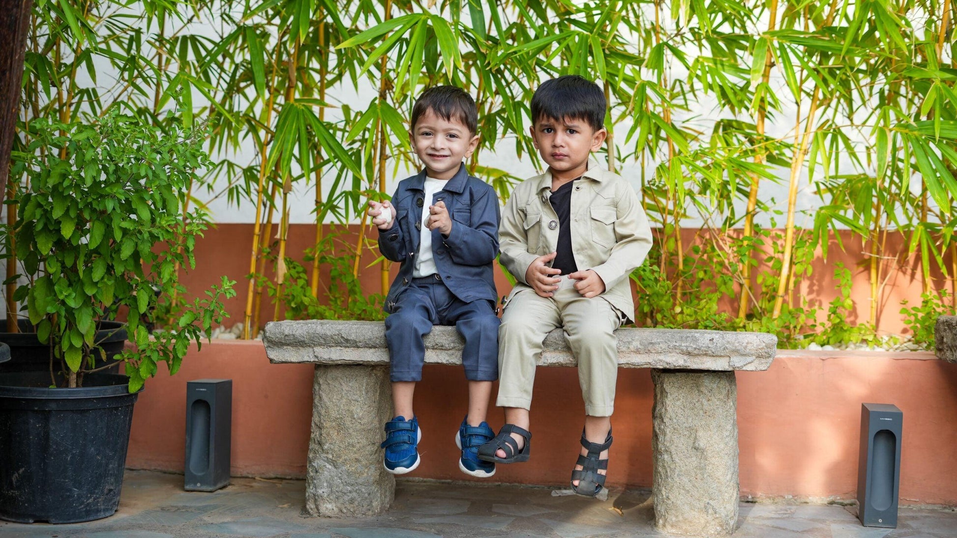 Korean Themed Jacket Cargo Pants Set ( Charcoal Grey ) - Funny Bones Clothings