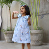 The Royal Toika Print Pure Linen Dress