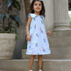 The Royal Toika Print Pure Linen Dress