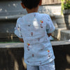 The Natures Flight Print Pure Linen Coord Sets
