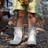The Serenity By The Shore inspired Pure Linen Handwork Unisex Coord Set - Yellow