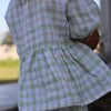 Verdant Checks Pure Linen Co-ord Set