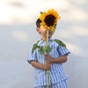 Serene Stripes Pure Linen Coord