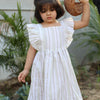 Striped Pure Linen Dress