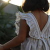 Striped Pure Linen Dress