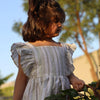 Striped Pure Linen Dress
