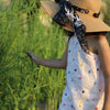 Little Bloom Embroidered Pure Linen Dress
