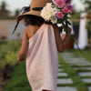 Little Bloom Embroidered Pure Linen Dress