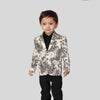 Wildlife Printed Pure Linen Blazer Set - Funny Bones Clothings