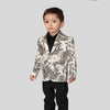 Wildlife Printed Pure Linen Blazer Only - Funny Bones Clothings