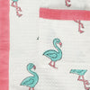 Flamingo Print Premium Quality 100% Cotton Bathrobe - Funny Bones Clothings