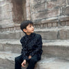Beautiful Tree Work Premium Velvet Jodhpuri Bandgala with Pants - Funny Bones Clothings