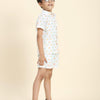 Fireballs Printed Pure Linen Premium Co-ords - Funny Bones Clothings