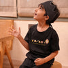 The Bear and The Bear Embriodered Pure Tencel T Shirt and Joggers Coord Sets
