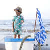 Green forest and Leopards Printed Pure Linen Premium Co-ords - Funny Bones Clothings
