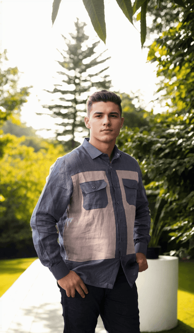 Designer Pure Linen Shirts - Funny Bones Clothings