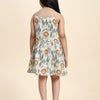 TopSkirt Styled Lion Print Pure Linen Dress - Funny Bones Clothings