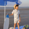 Enchanted Elephants Prints Pure Linen Shirt
