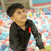 Spiderman Themed Pure Cotton Embriodered Shirt Only  (Name Alphabet Customisable; Non Returnable)