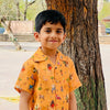 Jungle Jamboree Boys Co-ord Set | Pure Linen
