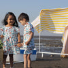 Checks and Skates Printed Pure Linen Premium Co-ords - Funny Bones Clothings
