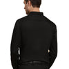 Half Pintex Tuxedo Shirt 100% Premium Cotton Satin for Men (Black Colour) - Funny Bones Clothings