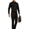 Half Pintex Tuxedo Shirt 100% Premium Cotton Satin for Men (Black Colour) - Funny Bones Clothings