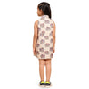 The Royal Elephant Print Blend Linen Dress - Funny Bones Clothings