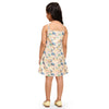 Truck Print Blend Linen Dress - Funny Bones Clothings