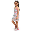 Colourful Animal Print Blend Linen Dress - Funny Bones Clothings