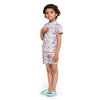 Colourful Animals Print Vestiario's Blend Linen Co-ords - Funny Bones Clothings