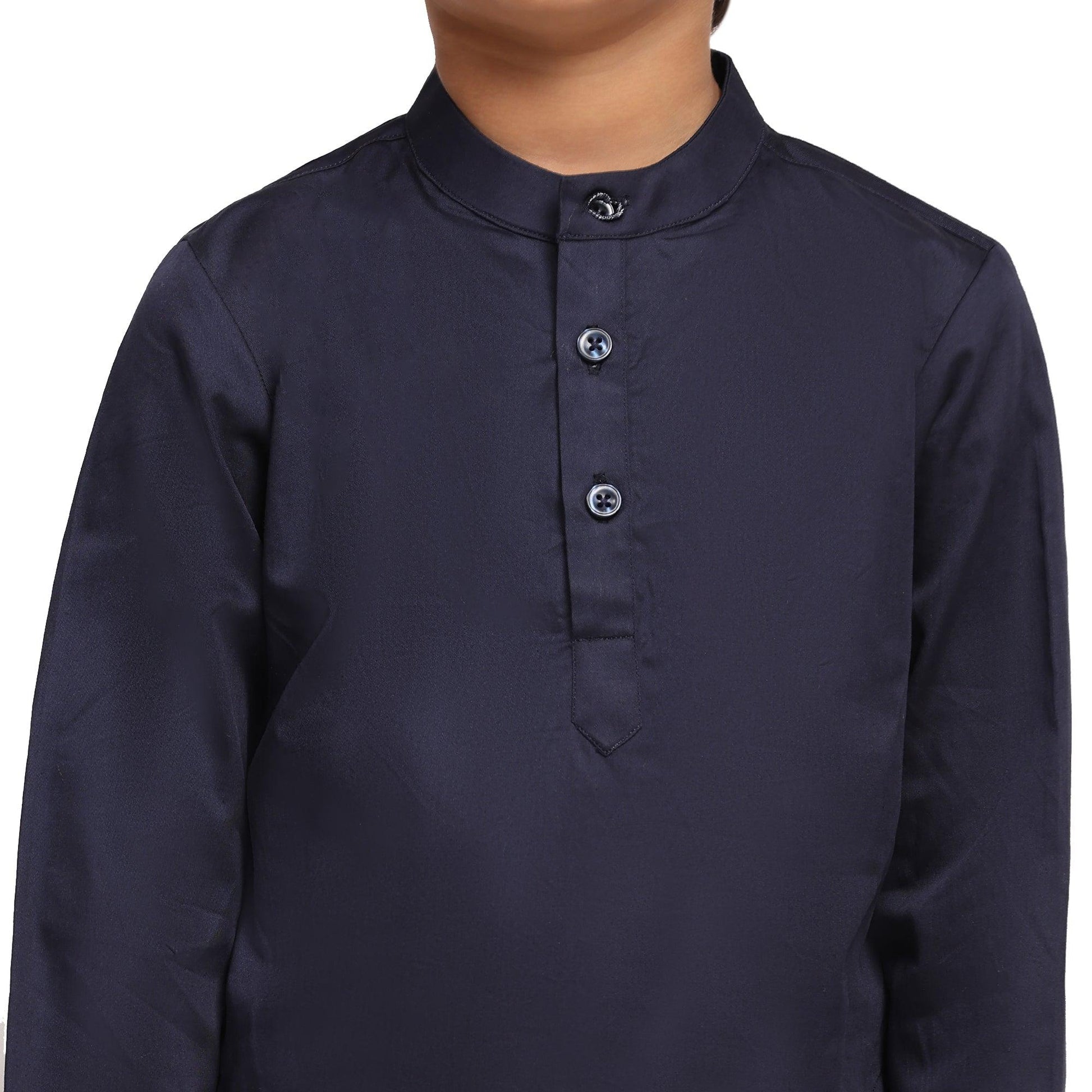 Bird Print Koti Blue Funny Bones Clothing's Kurta Pajama Set - Funny Bones Clothings
