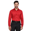 Formal Shirts 100% Premium Cotton Satin for Men (Red Colour) - Funny Bones Clothings