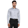Formal Shirts 100% Premium Cotton Satin for Men (Grey Colour) - Funny Bones Clothings