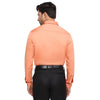 Formal Shirts 100% Premium Cotton Satin for Men (Orange Colour) - Funny Bones Clothings