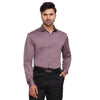Formal Shirts 100% Premium Cotton Satin for Men (Wine Colour) - Funny Bones Clothings