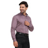 Formal Shirts 100% Premium Cotton Satin for Men (Wine Colour) - Funny Bones Clothings