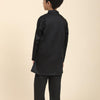 Solid Black Pure Premium Cotton Kurta and Pajama Set - Funny Bones Clothings